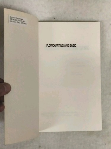 Flowcharting And Basic - Edwards/Broadwell (PB, 1974) Vintage Computer Language - 第 3/12 張圖片