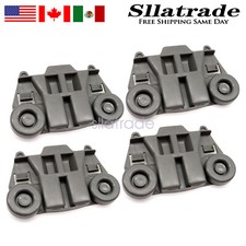 4 Pack W10195417 UPGRADED Dishwasher Wheels Lower Rack For kenmore whirlpool