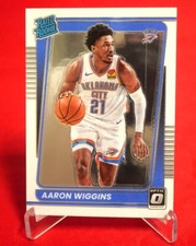Aaron Wiggins Rated Rookie 2022 Optic Basketball Card #191