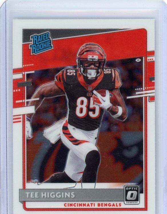 2020 Donruss Optic Tee Higgins Rated Rookie - Cincinnati Bengals
