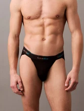 🩲NWT S,M,L,XL Calvin Klein Men's Microf Stretch PRIDE SPORT BRIEF Underwear