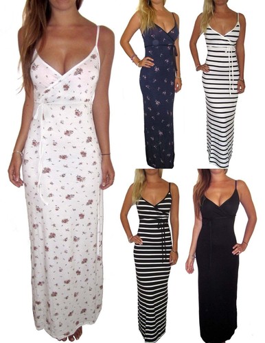 Womens Ladies Summer Boho Evening Black 