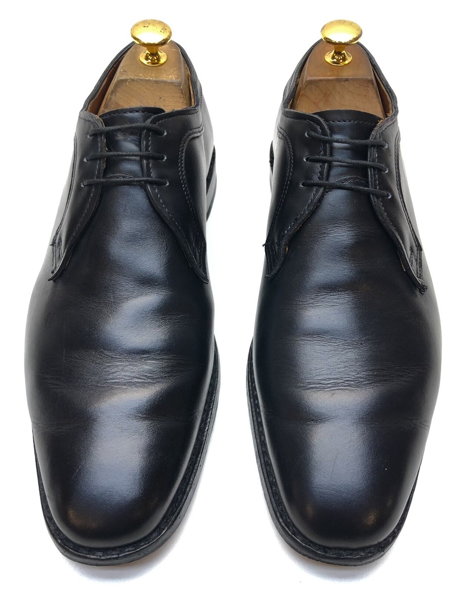 Mens Allen Edmonds Grantham 8029 Black Leather Plain Toe
