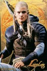 THE LORD OF THE RINGS POSTER Legolas RARE NEW 1218-2