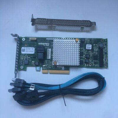 TXCMC DELL ADAPTEC ASR-8405 12GB RAID CONTROLLER CARD 0TXCMC + 8643 SATA cable