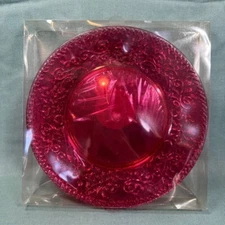 Ashland 4pc Plates Pink Red Summer Outdoor Living 9"