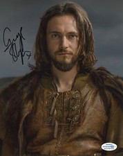 George Blagden Vikings Autographed Signed 8x10 Photo COA 