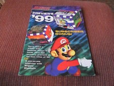 Nintendo Power Subscriber Bonus 1999 "Previews '99 Codes  Tips for 1998"