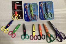 10 Edging Scissors Fancy Paper Cutting Tools for Scrapbooking-3 New, 7 Pre-Owned
