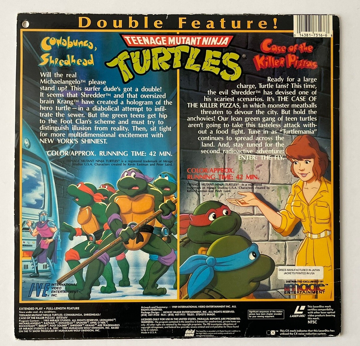 Teenage Mutant Ninja Turtles TMNT Cowabunga Shredhead Killer
