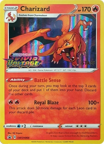 Charizard SWSH066 SWSH: Sword & Shield Promo Cards