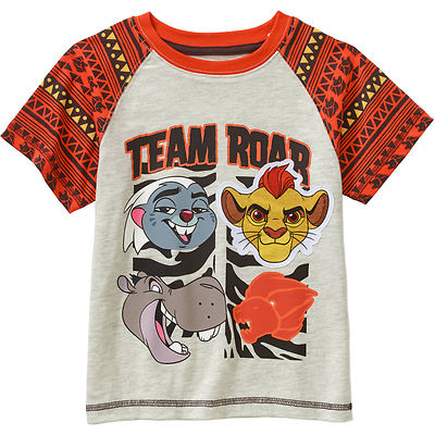 Disney Lion Guard Toddler Boys T-Shirt Team Roar Size 3T NWT