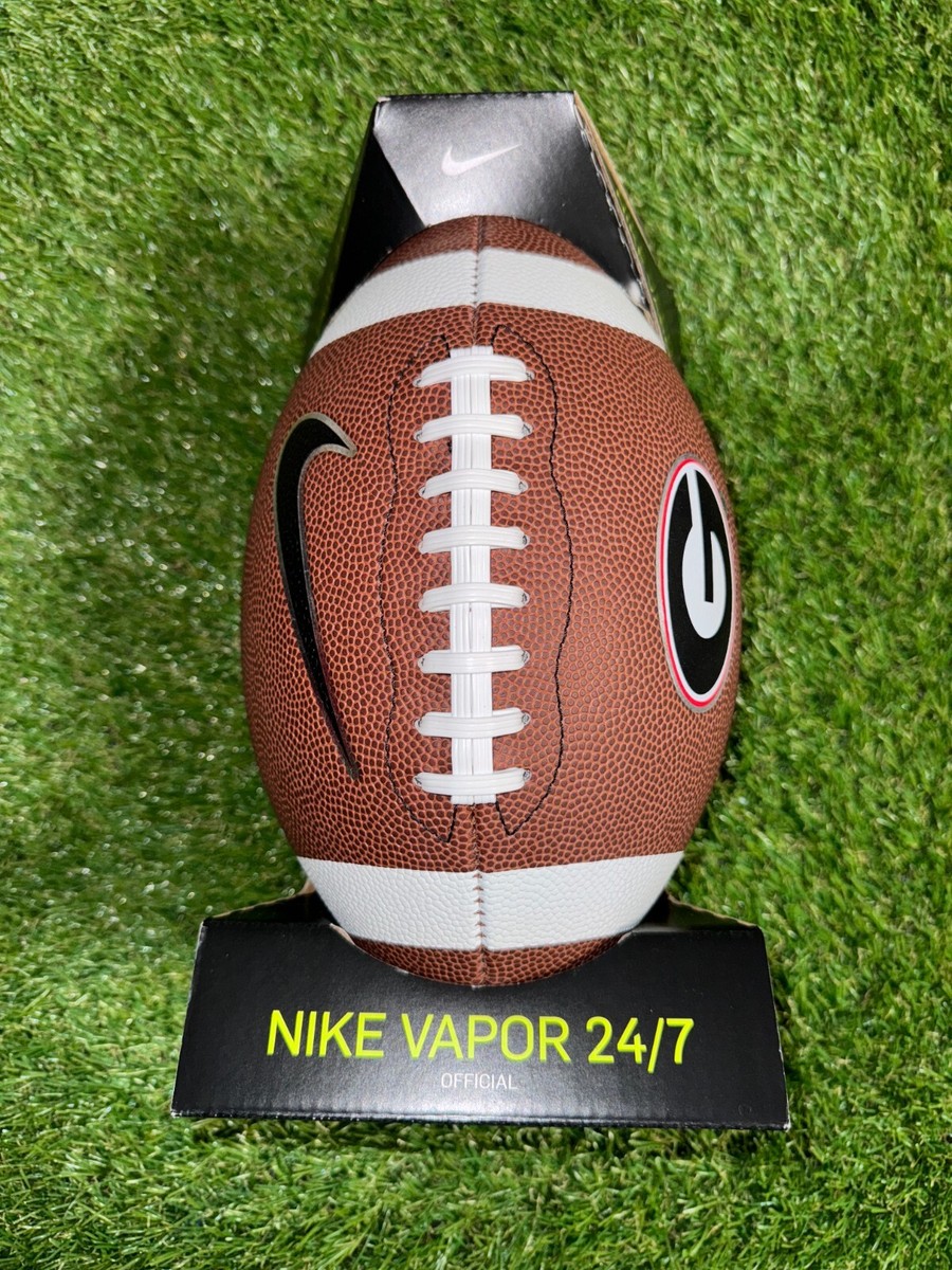 Nike UGA Dawgs Georgia Bulldogs Team Issue Vapor 24/7 Football Official  Size NEW