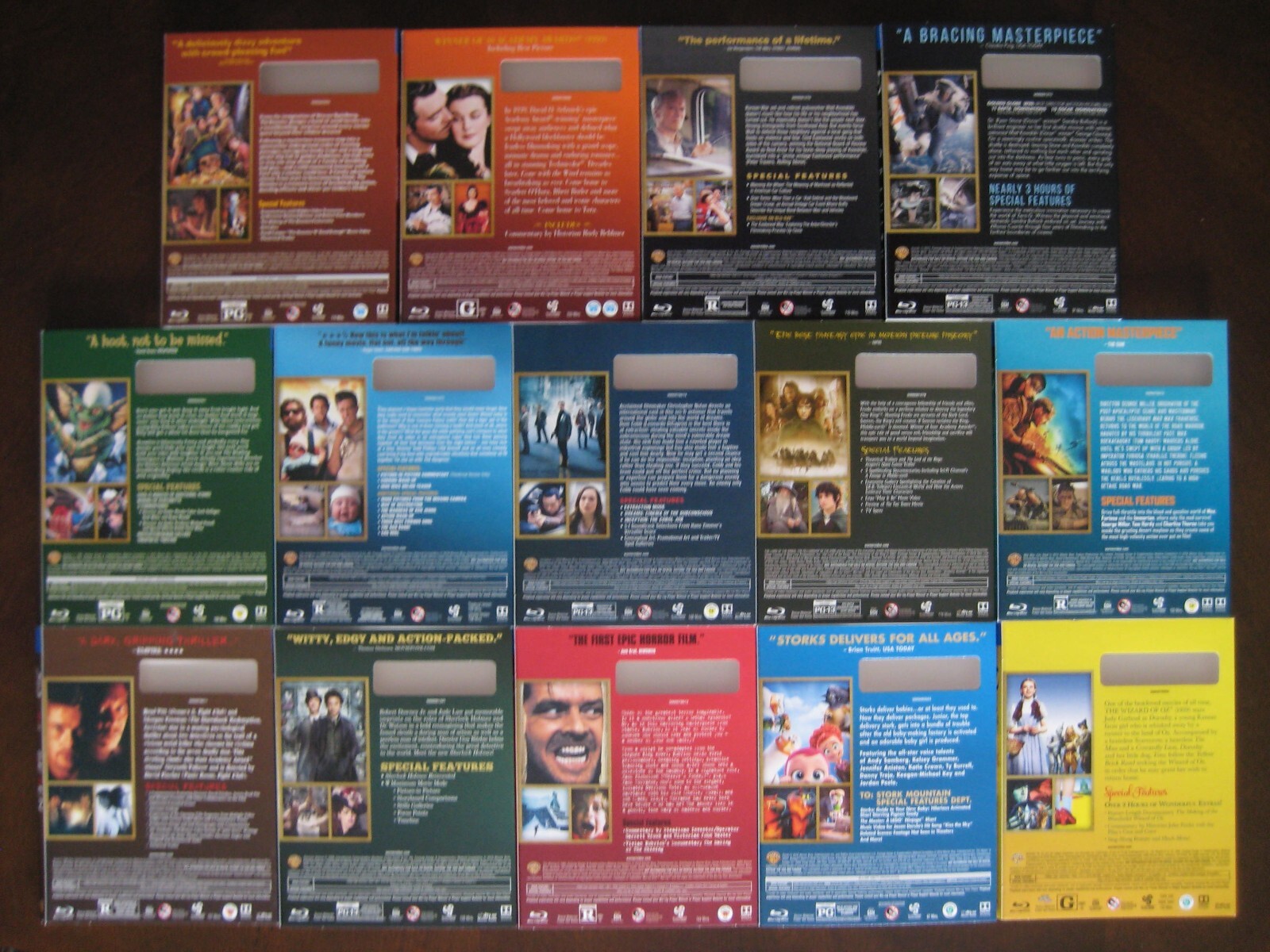 BRAND NEW BLURAY MOVIE SLIPCOVERS NO MOVIES INCLUDED SLIPCOVERS ONLY