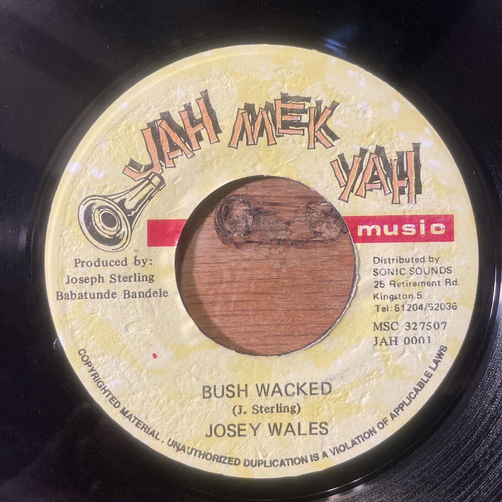 Josey Wales ‎– Bush Wacked Digi Country Reggae Gospel Xian 7”