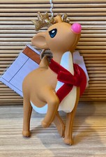 Bath  Body Works Pocketbac Sanitizer Holder Keychain Reindeer Light Up Nose