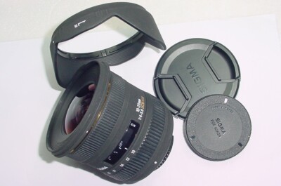 Sigma 10-20mm F/4-5.6 DC HSM EX Weitwinkel Zoomobjektiv für Nikon AF Mount - neuwertig