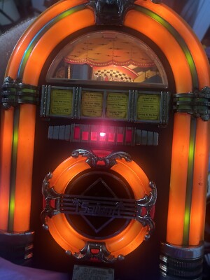 Salem Lighted Jukebox Escape To The Fresh AM FM Radio Cassette Player Vintage