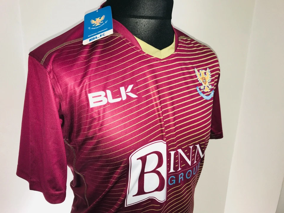 Maillot de football ST JOHNSTONE FC officiel extérieur 2018-19 Neuf avec étiquette - Photo 3/4