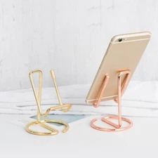 Unique Art Style Desk Cell Phone Holder Universal For iPhone Stand Tablet Mount