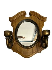 Syroco Dart Homco 2391 2 Armed Wall Sconce Mirror