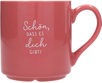 TASSE BECHER LIEBLINGSBECHER 270 ML SCHÖN, DASS ES DICH GIBT .. VON DEPESCHE NEU