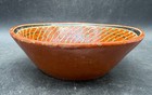 Jose Bernabe Mexican Tonala Pottery Bowl Petatillo Birds Signed 6.75" — photo 7