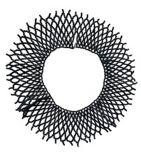 Vintage Hand-Made Beaded Collar