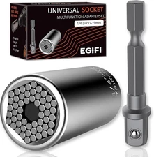 Universal Socket Tools, Super Socket Mechanic Tool, Nut Driver Unscrew Anything