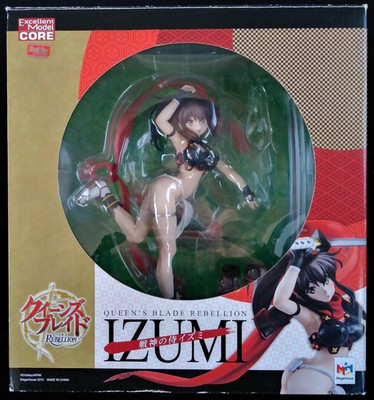 Japanese anime Queen's Blade figure IZUMI Excellent Model CORE