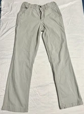 Carhartt Pants Mens 28X32 Tan Relaxed Fit Straight Rigby Canvas Workwear 102291