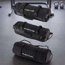 4-Size Workout Sandbag Heavy Duty Fitness Bag...