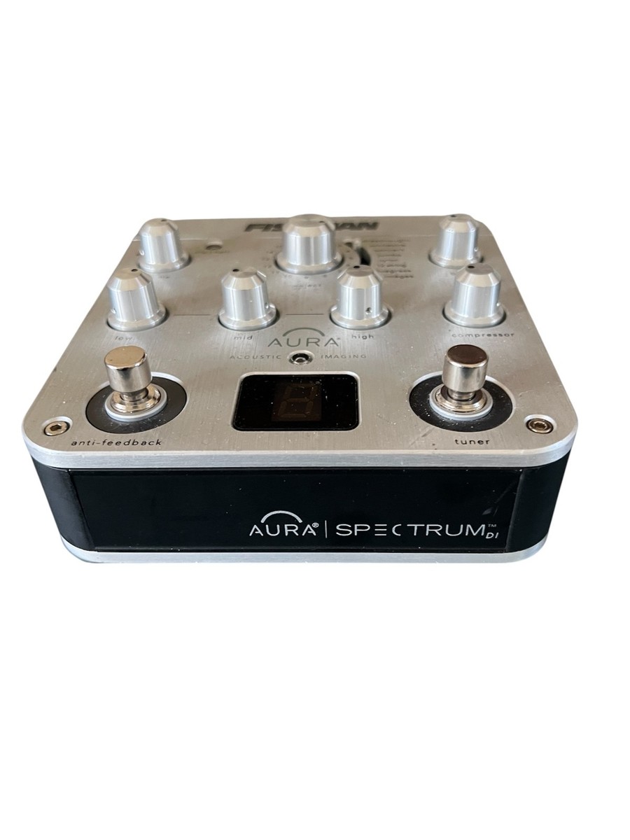 Fishman Aura Spectrum DI Imaging Preamp Pedal / Direct Box Retails