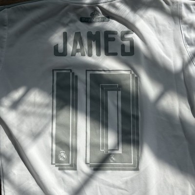 James Rodríguez number 10 REAL MADRID : Adidas Jersey. Number 10