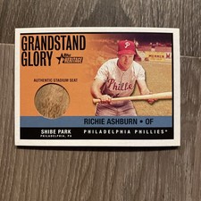 2001 Topps Heritage - Grandstand Glory Richie Ashburn #THGG-RA (MEM)