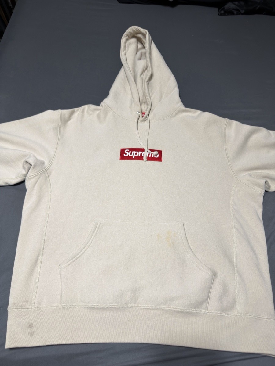 Supreme Box Logo Hooded Sweatshirt Stone FW24 SZ L | eBay Supreme Box Logo Hooded Sweatshirt Stone FW24 SZ L | eBay