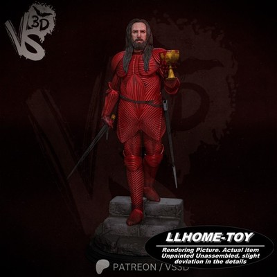 30CM tall Vampire Dracula 3D Print Model Unpainted Unassembled GK statue Figure