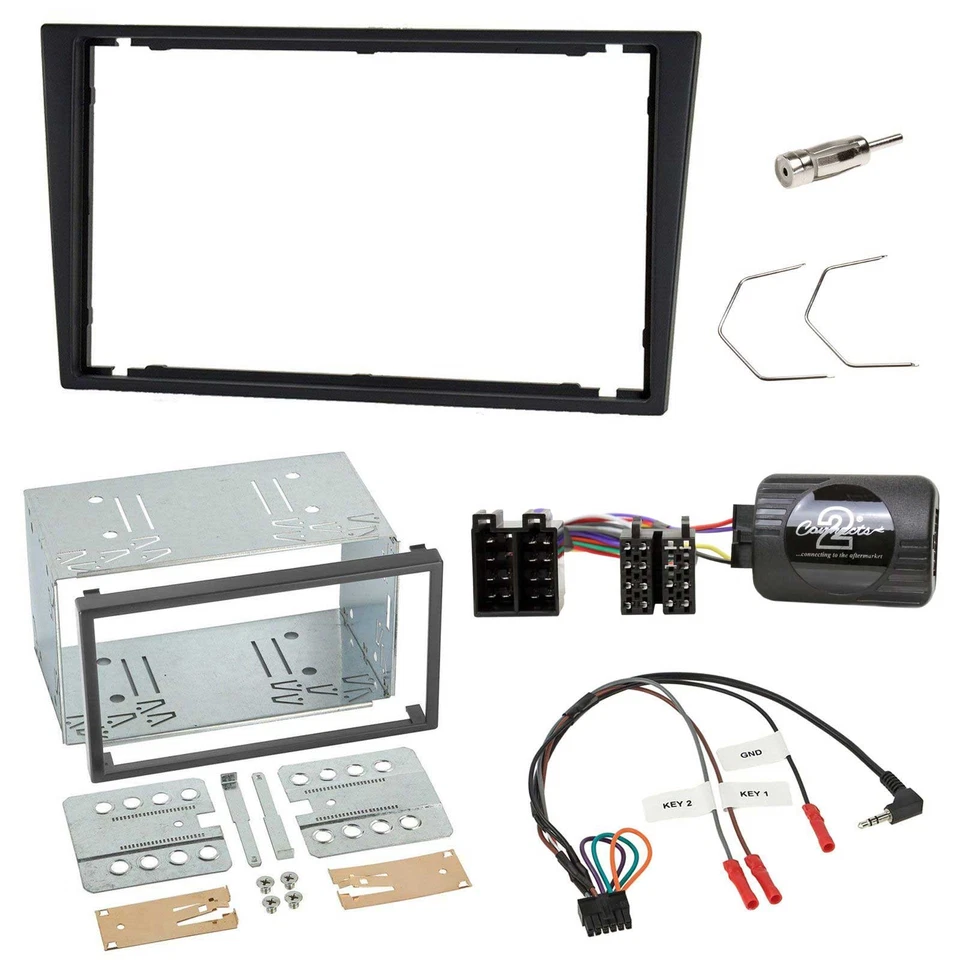 Pioneer 2DIN Lenkrad DAB USB Bluetooth Autoradio für Opel Corsa C Vectra C charc - Bild 3 von 4