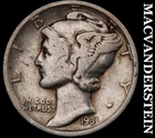 1931-D Mercury Dime- Silver- Scarce Better Date No Reserve #J3943