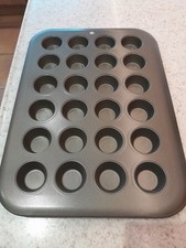 Mini Cupcake/Muffin Tin 24 Openings - Non Stick Surface