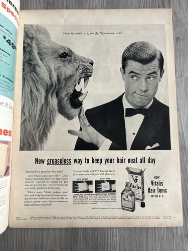 Life Magazine August 8 1955 Ben Hogan Golf Secrets Insects - Great Shape! - Picture 2 of 10