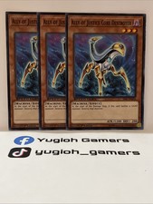 YUGIOH ALLY OF JUSTICE CORE DESTROYER X3 SBSC COMMON LIGHT PLAYED