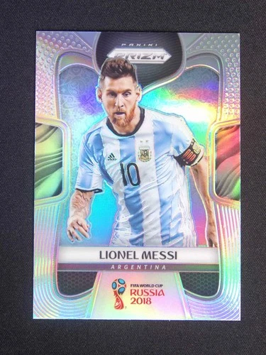 2018 Panini Prizm World Cup Lionel Messi #1 Argentina Silver
