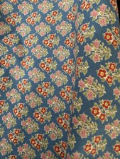 Tilda Farm Flowers Blue Fabric Jubilee 1005101 Approx 8 Yds Available