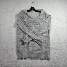 SO Lounge Life Sweatshirt Hoodie Charcoal Gray Oversized Women's Size L