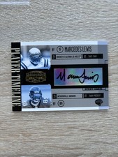 2006 Donruss Gridiron Marcedes Lewis Rookie Auto /35 Jaguars PlayerTimeline UCLA