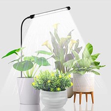 Grow Light for Indoor Plants Growing, 6000K Full Spectrum Gooseneck Plant 1