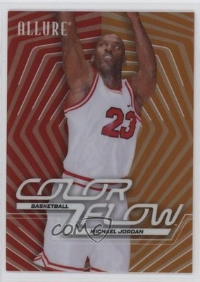 2025 Upper Deck Allure SE Color Flow Red Orange 352/399 Michael Jordan HOF 0sp7