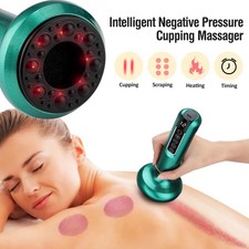 Electric Vacuum Cupping Massager For Body Anti-Cellulite Suction Cup Gua Sha Mas