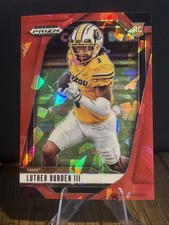 2025 Panini Prizm Draft Picks - Luther Burden #71 Red Ice Prizm (RC)